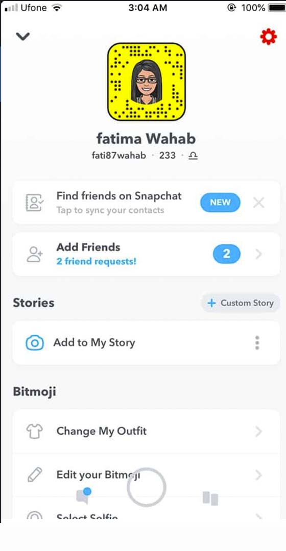 Configurer le suivi du profil Snapchat